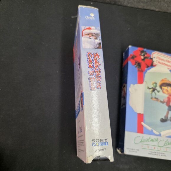 Vintage Christmas Holiday Classics VHS Videos Set Of Three - Picture 3 of 8